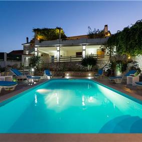 5 Bedroom Villa with Pool and Terrace in Selca on Brac Island, Sleeps 12 -14